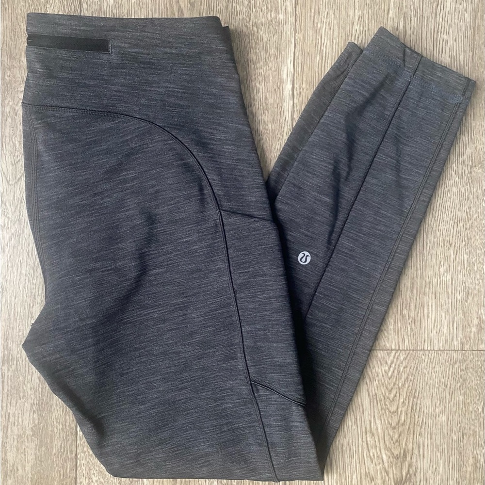 Dark grey Lululemon Leggings Size 10